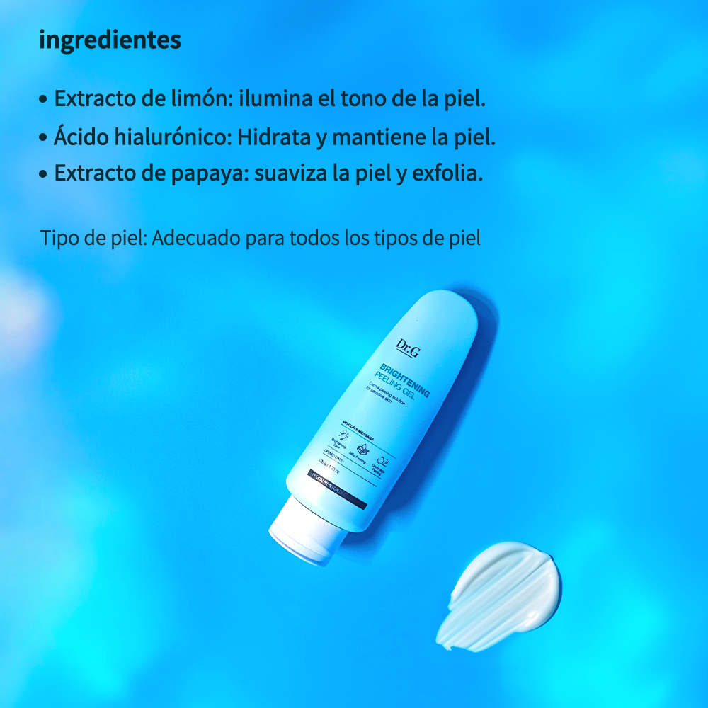 Dr.G Brightening Peeling Gel – Exfoliante coreano suave para piel sensible