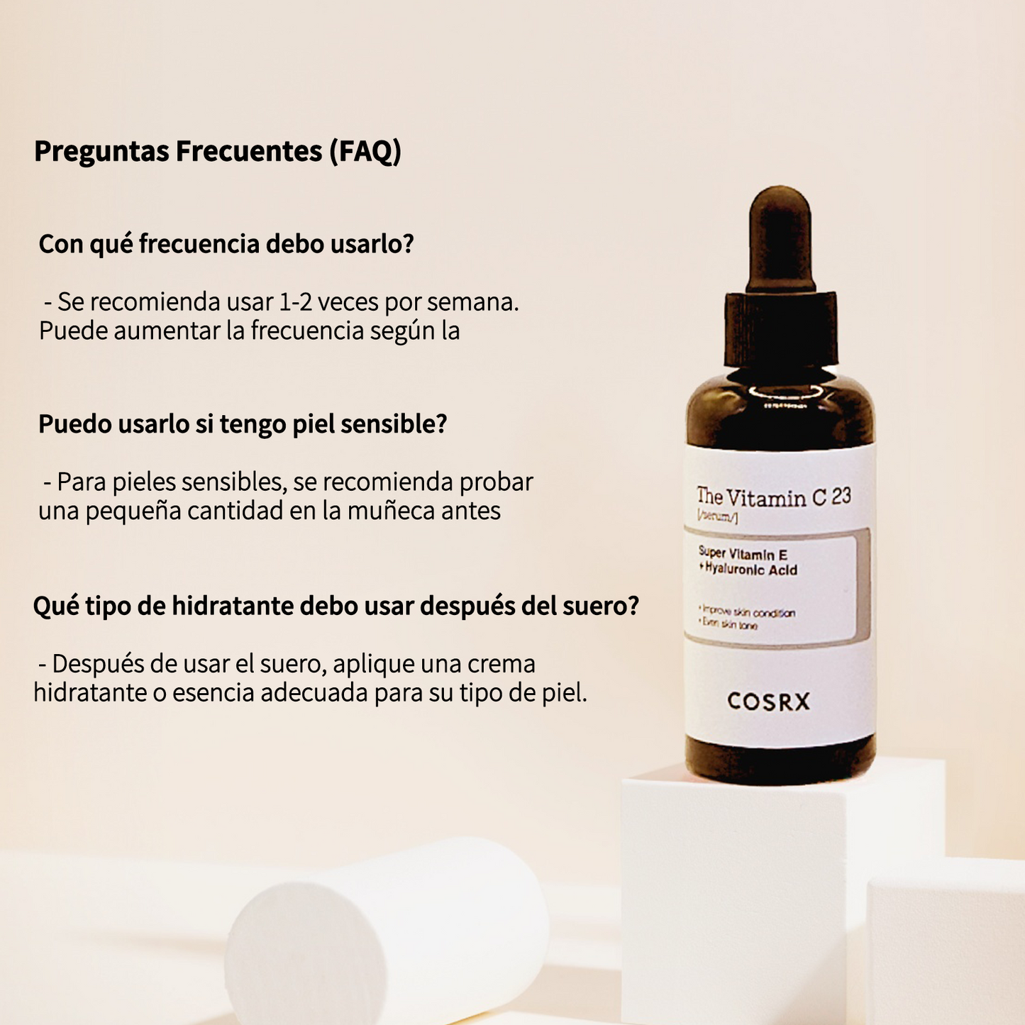 COSRX The Vitamin C 23 Serum – Suero coreano con 23% vitamina C pura