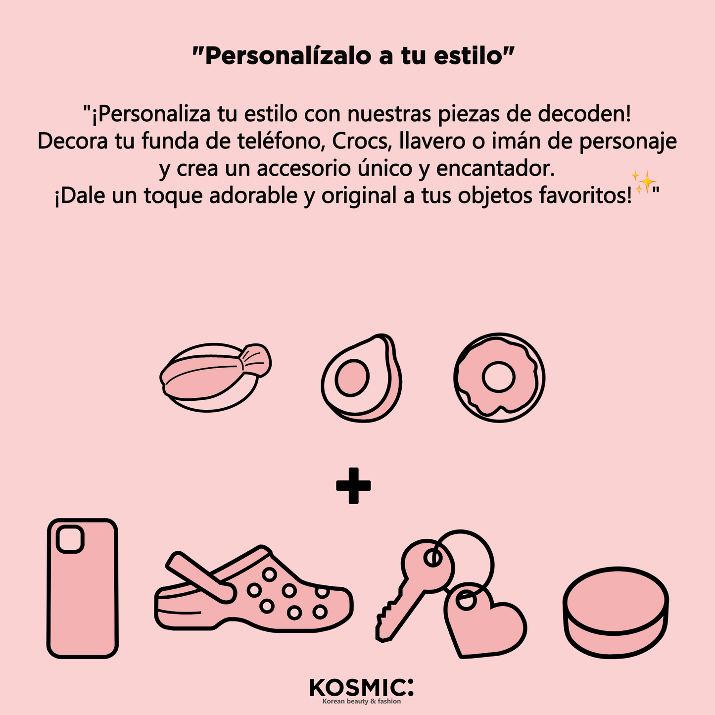 Set de piezas Decoden de Postres