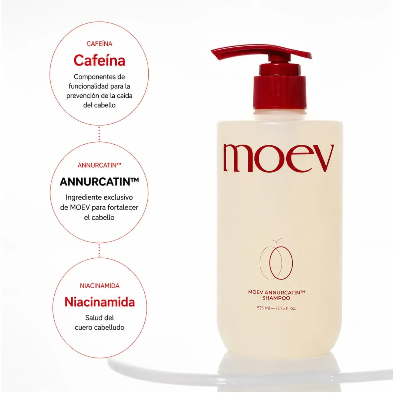 MOEV Annurcatin Shampoo 525ml moev
