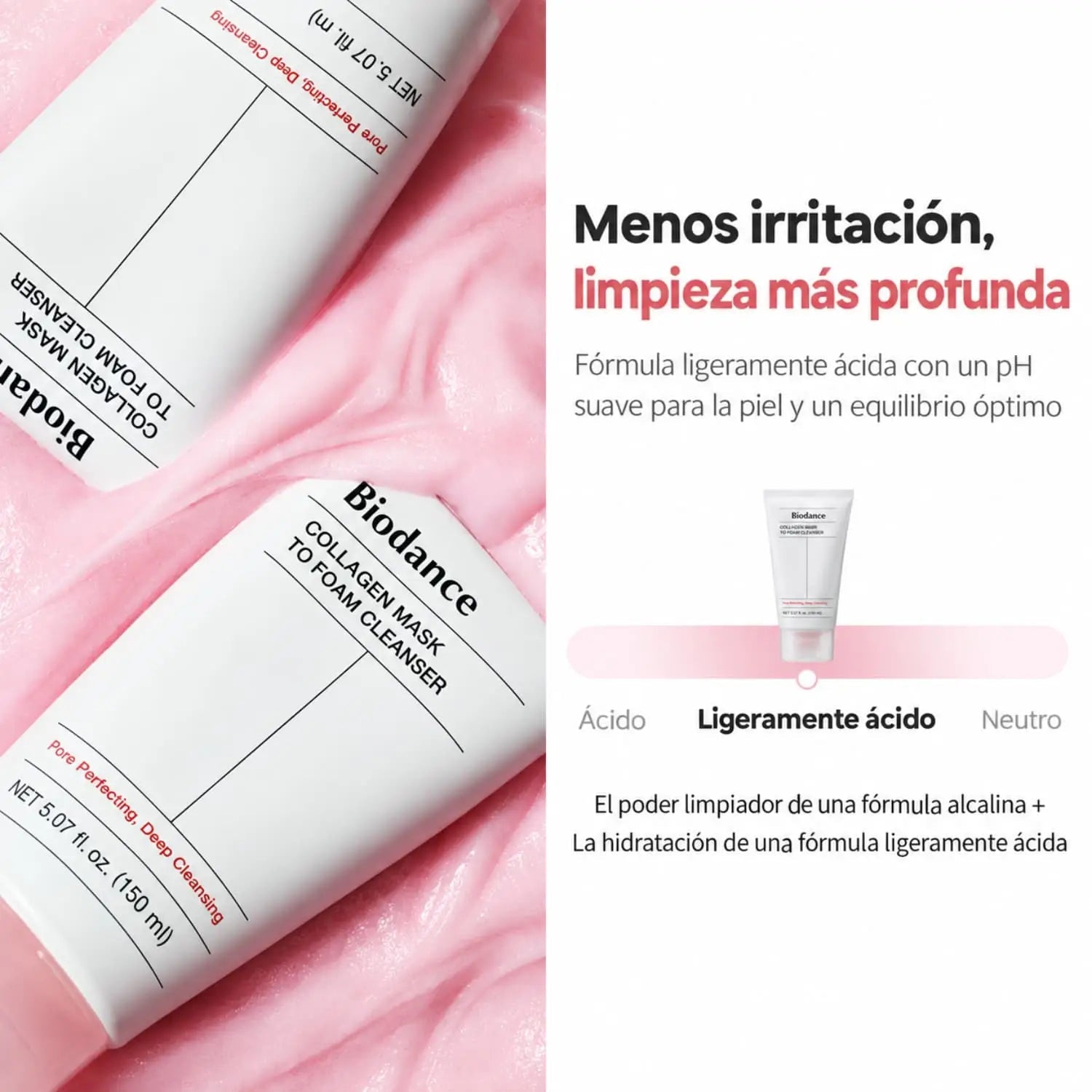 [BIODANCE] Collagen Mask To Foam Cleanser 150 ml de Biodance | Skincare disponible en kosmic