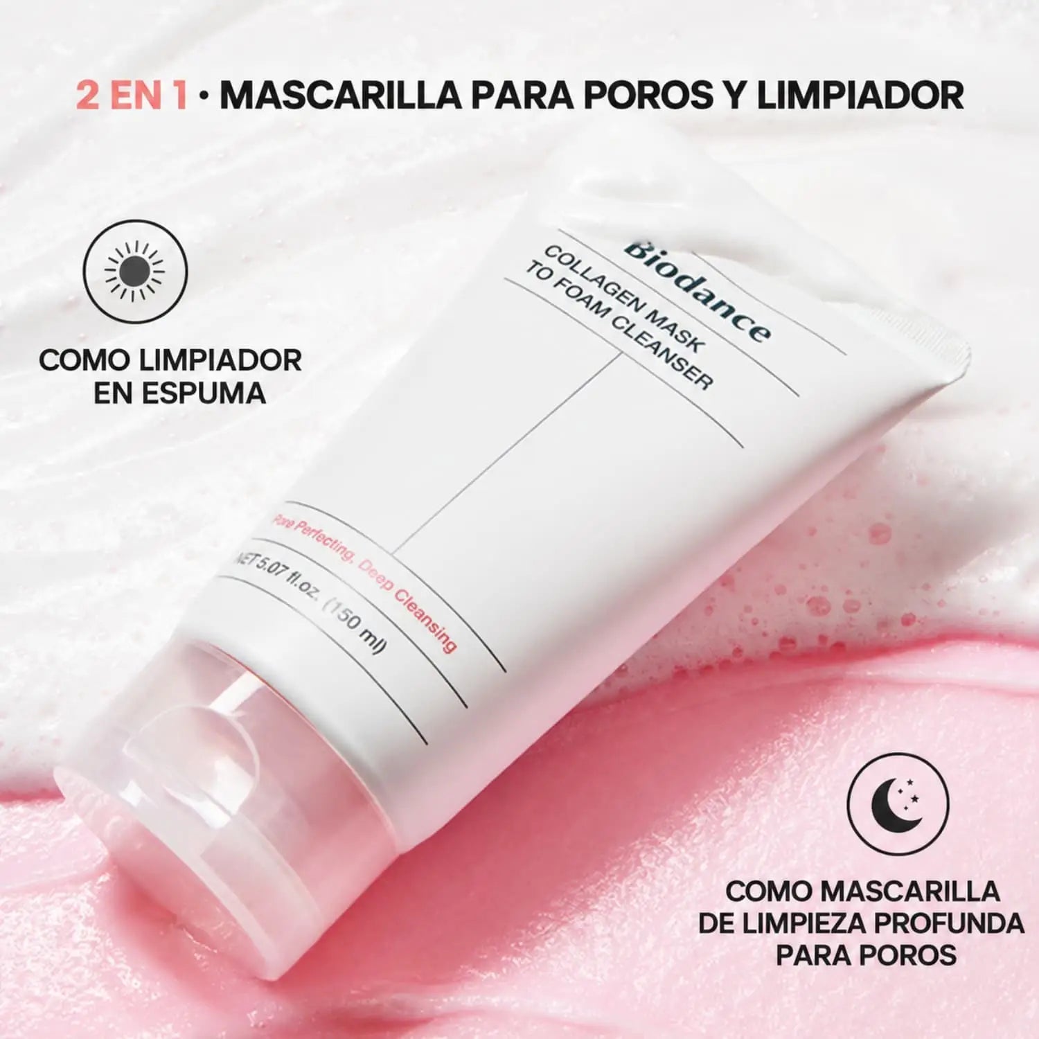 [BIODANCE] Collagen Mask To Foam Cleanser 150 ml de Biodance | Skincare disponible en kosmic