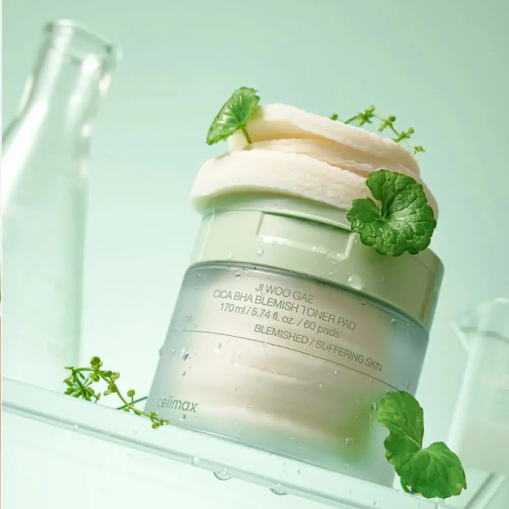 [CELIMAX] Ji Woo Gae Cica BHA Blemish Toner Pad - 170ml/60pcs de CELIMAX | Skincare disponible en kosmic