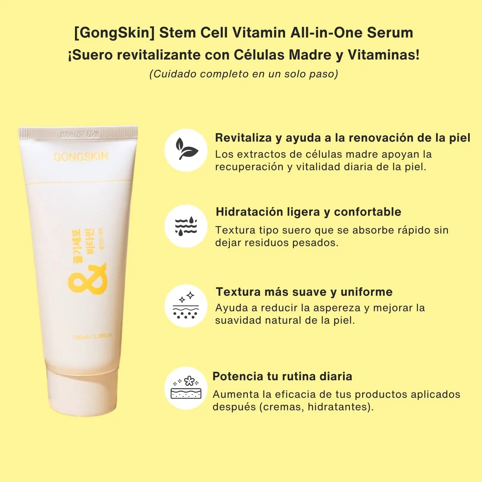 Combo Dr.G Peeling Gel + GongSkin Stem Cell Serum – Exfoliación y Revitalización de Dr.g | Skincare disponible en kosmic