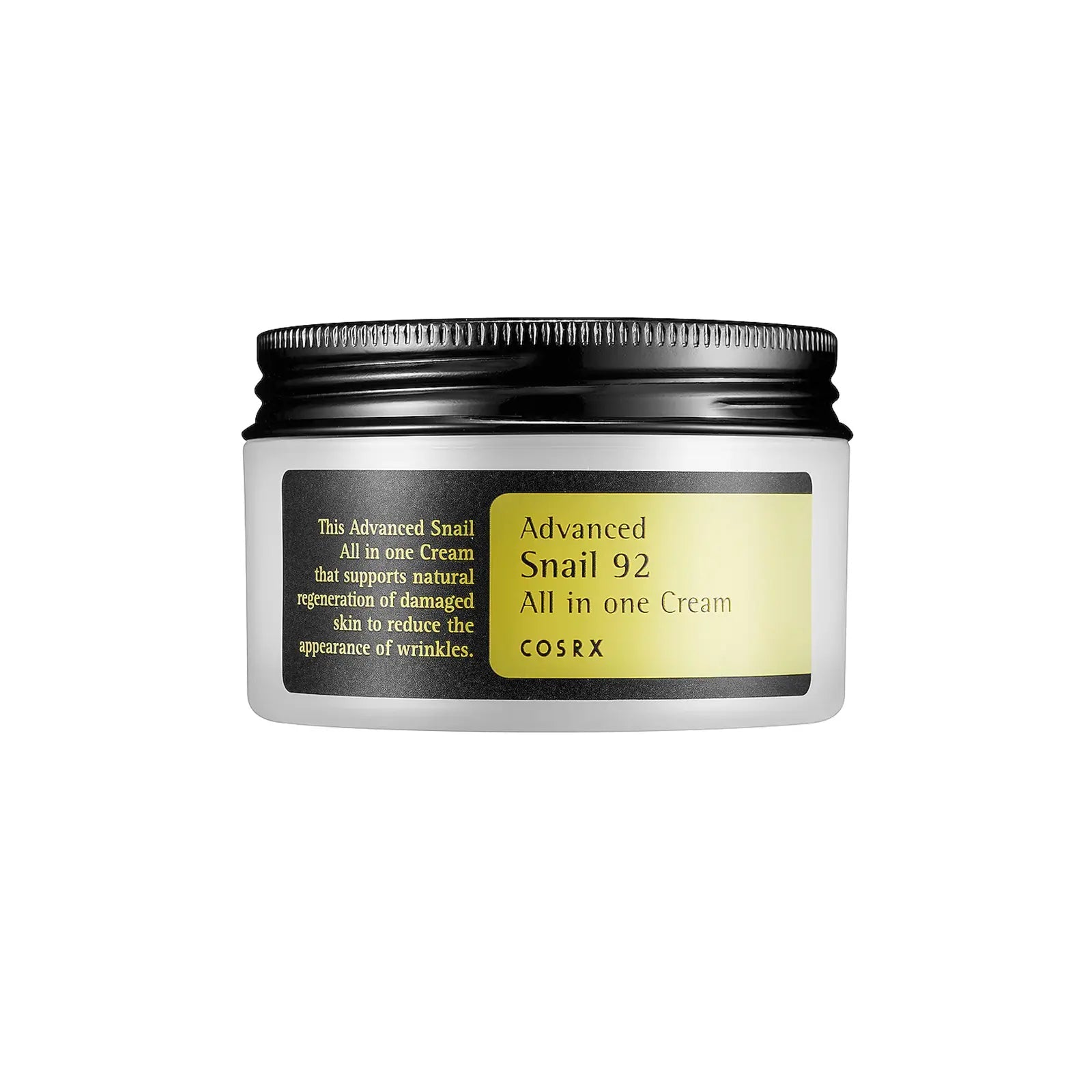 Korean Cream with Snail Mucin de COSRX