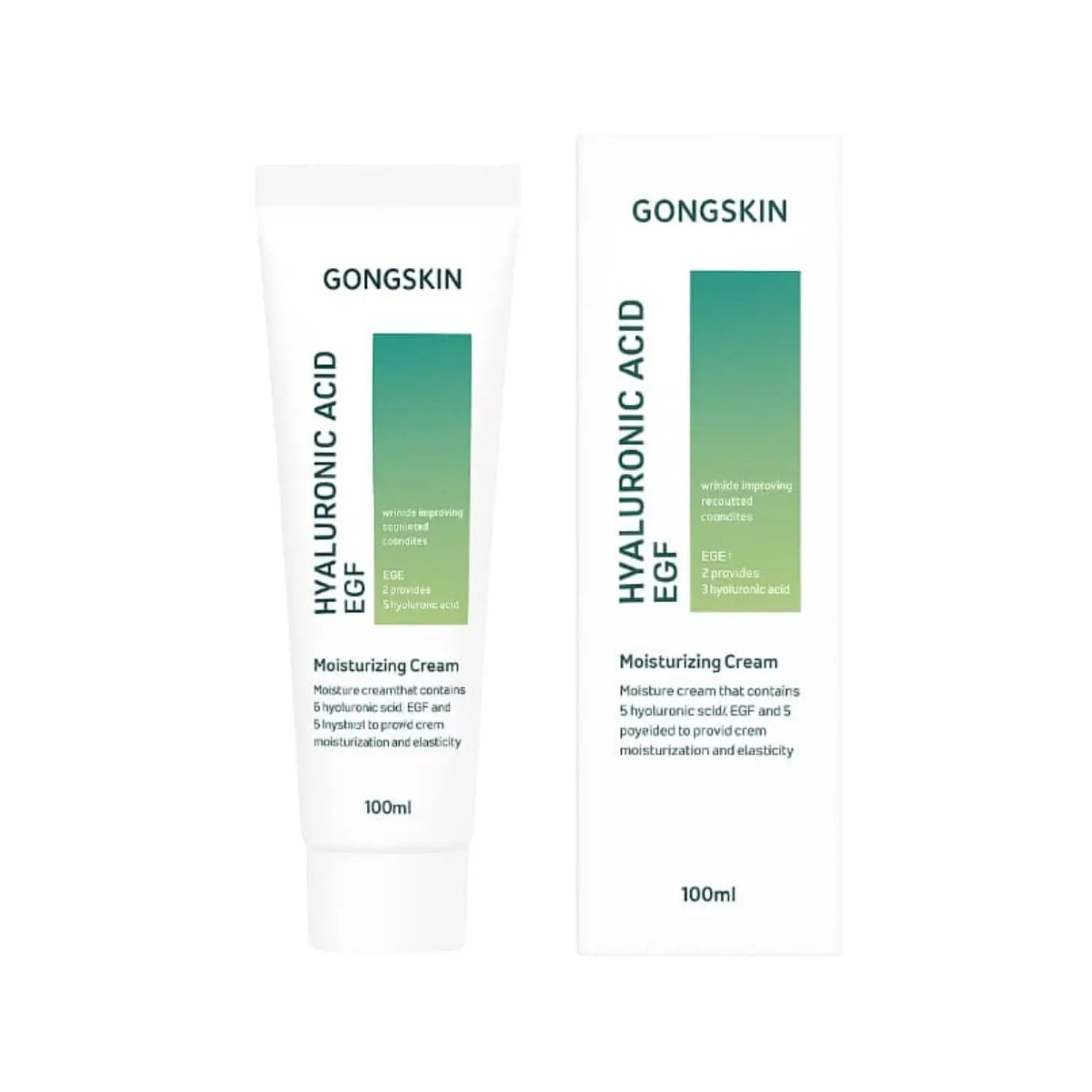 GongSkin Hyaluronic Acid EGF Summer Moisture Cream - 100ml de GongSkin | Skincare disponible en kosmic