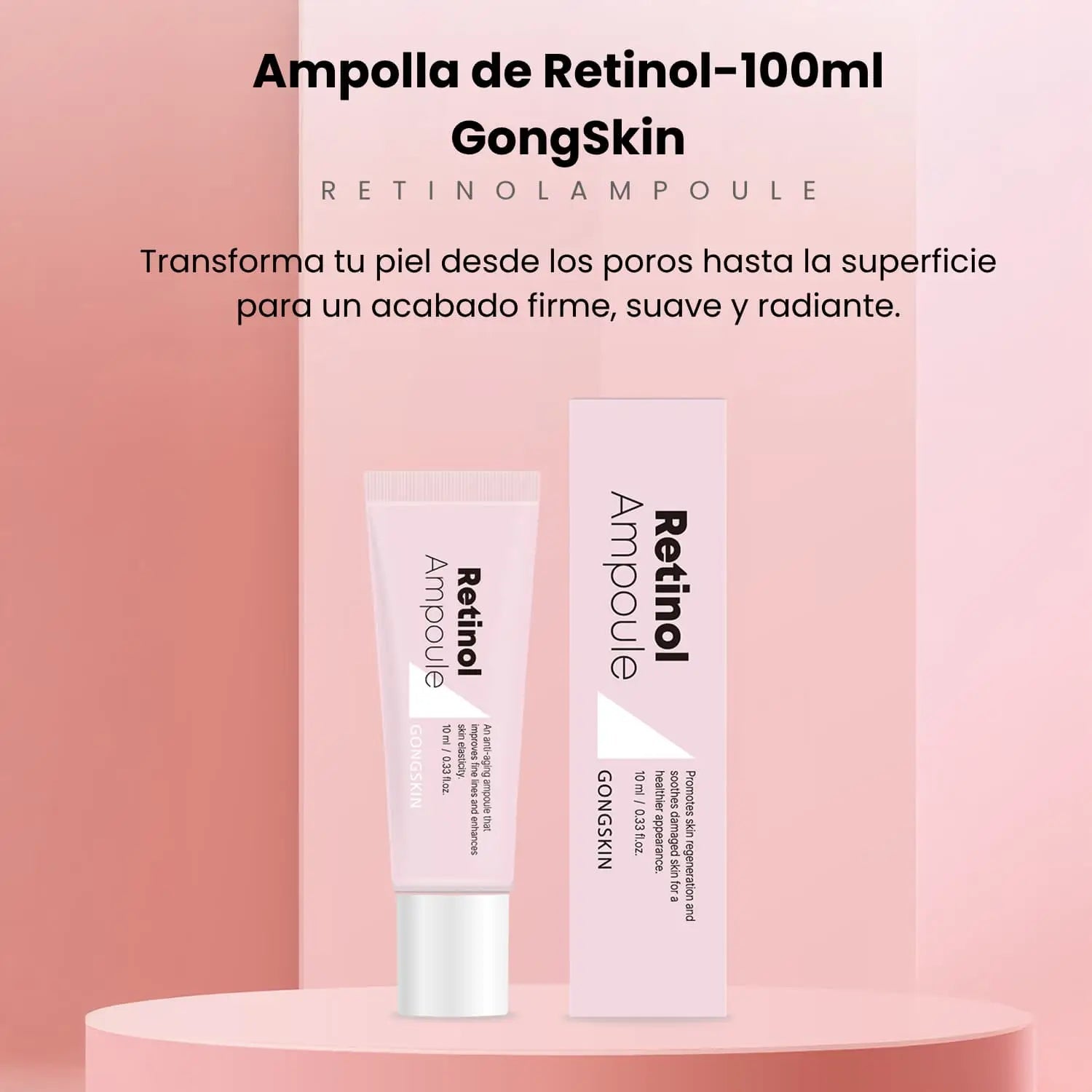 GongSkin Retinol Firming Ampoule - 10ml de GongSkin | Skincare disponible en kosmic