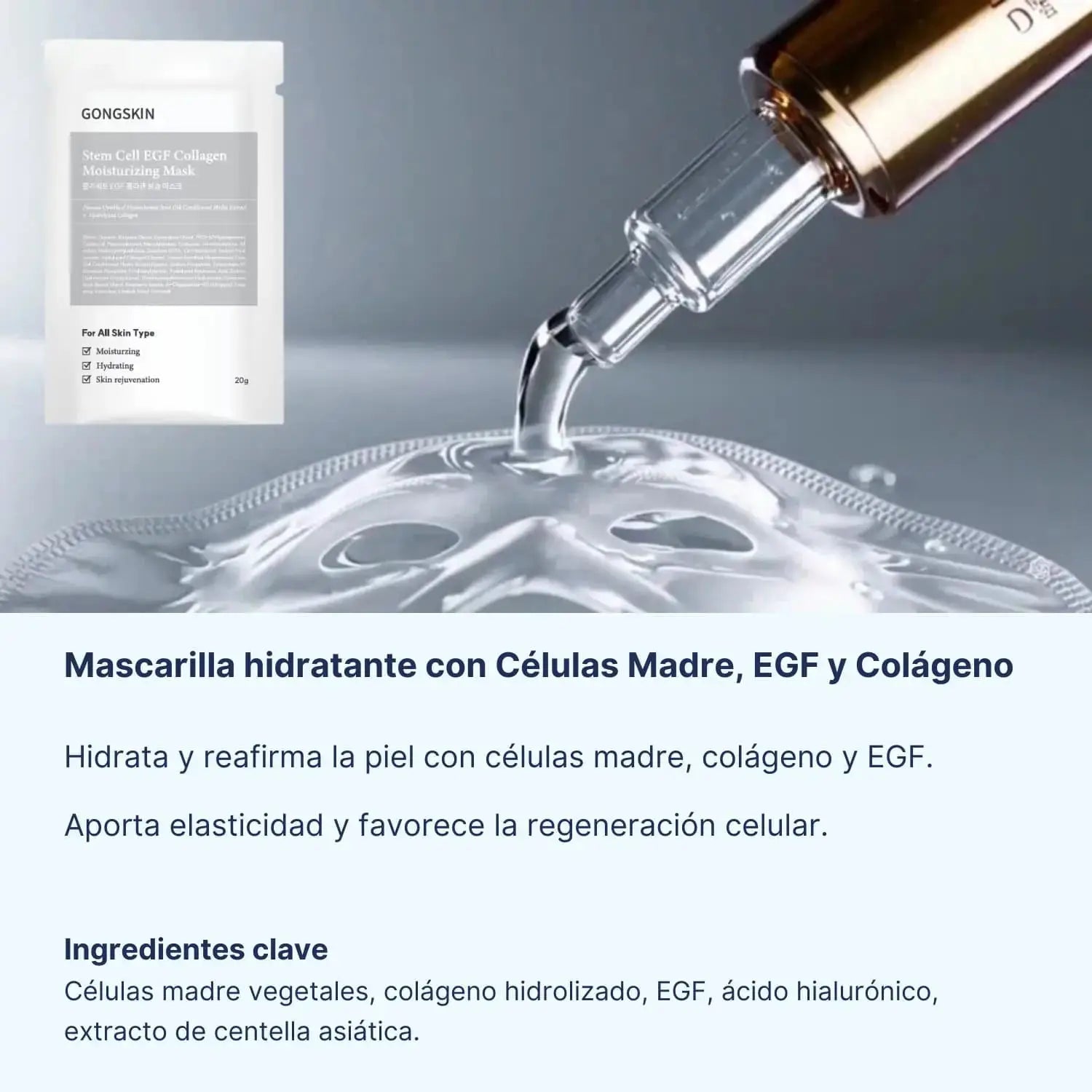 [GongSkin] Set Antiedad Completo – Retinol + Células Madre + Mascarilla de Colágeno de GongSkin | Skincare disponible en kosmic