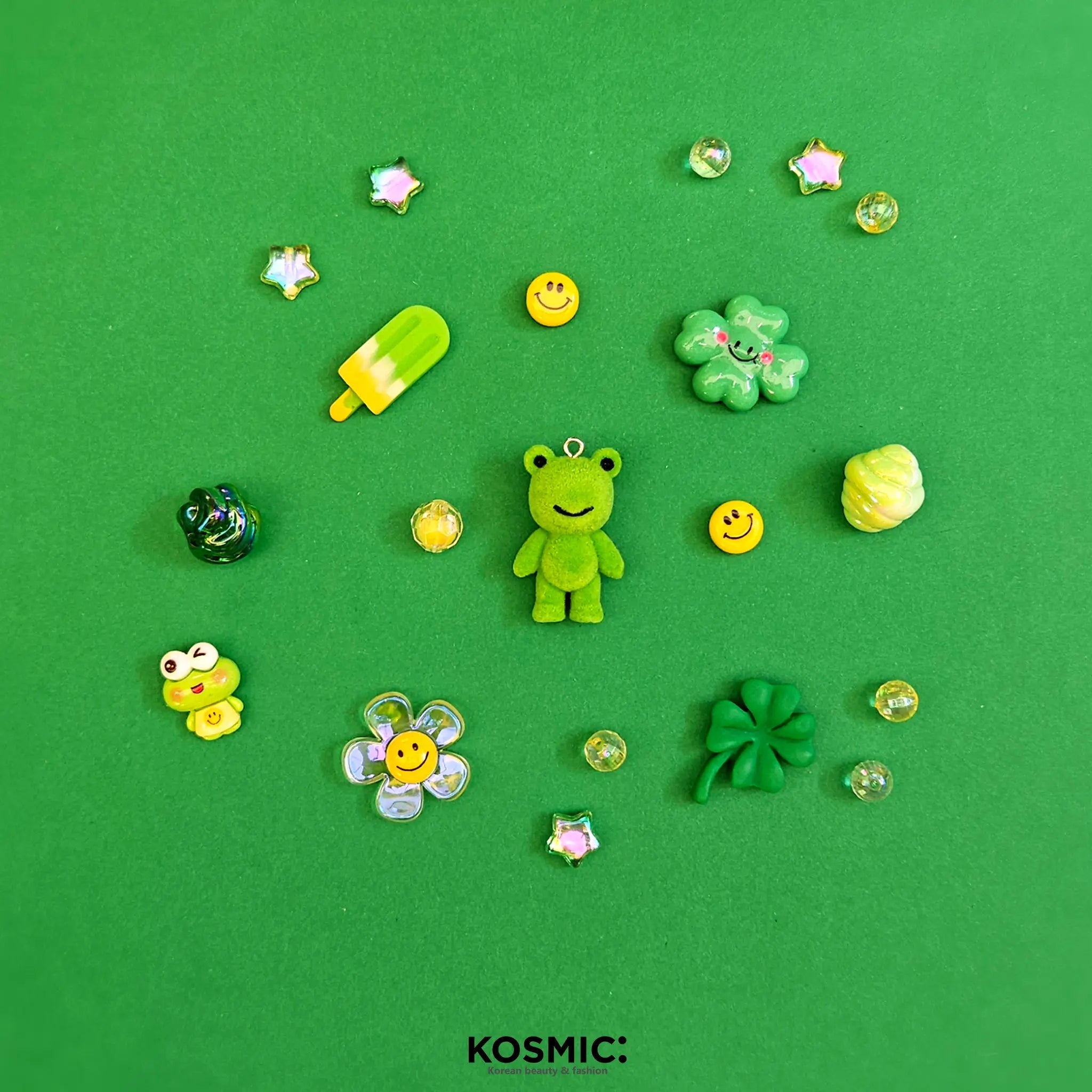 Kit de piezas Decoden de Ranita Verde de Miraeya | Accessory disponible en kosmic