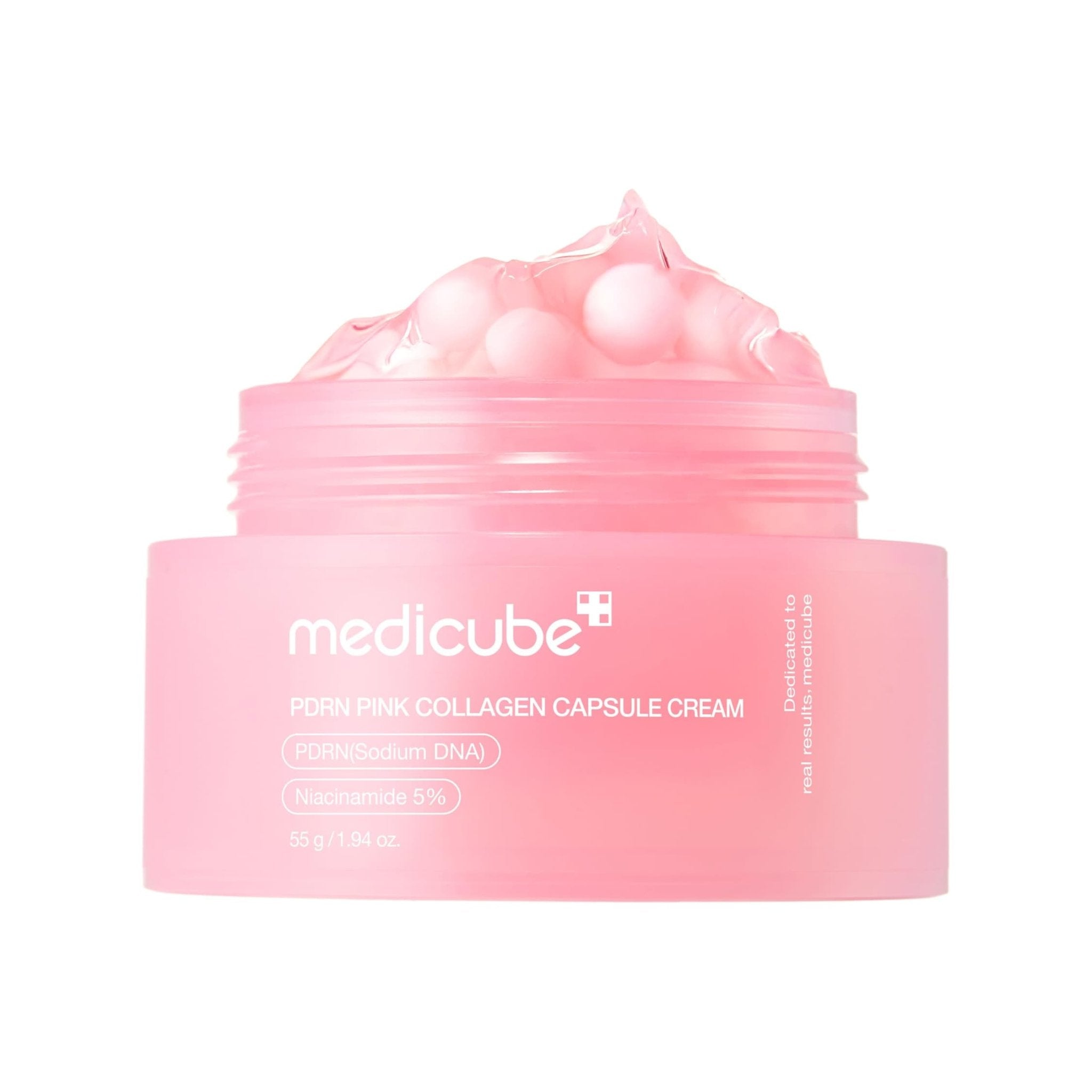 [MEDICUBE] Crema de Cápsulas de Colágeno Rosa con PDRN – 55g de Medicube | Skincare disponible en kosmic
