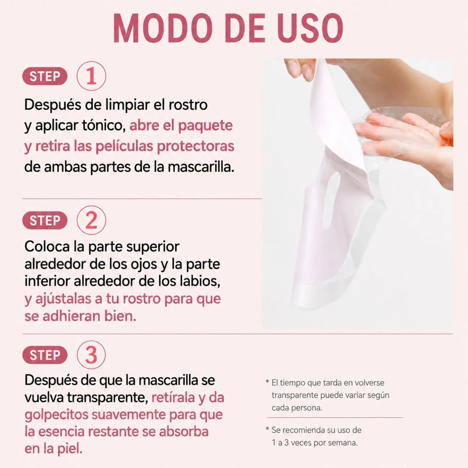 Medicube PDRN Pink Collagen Gel Mask – 4ea de Medicube | Skincare disponible en kosmic