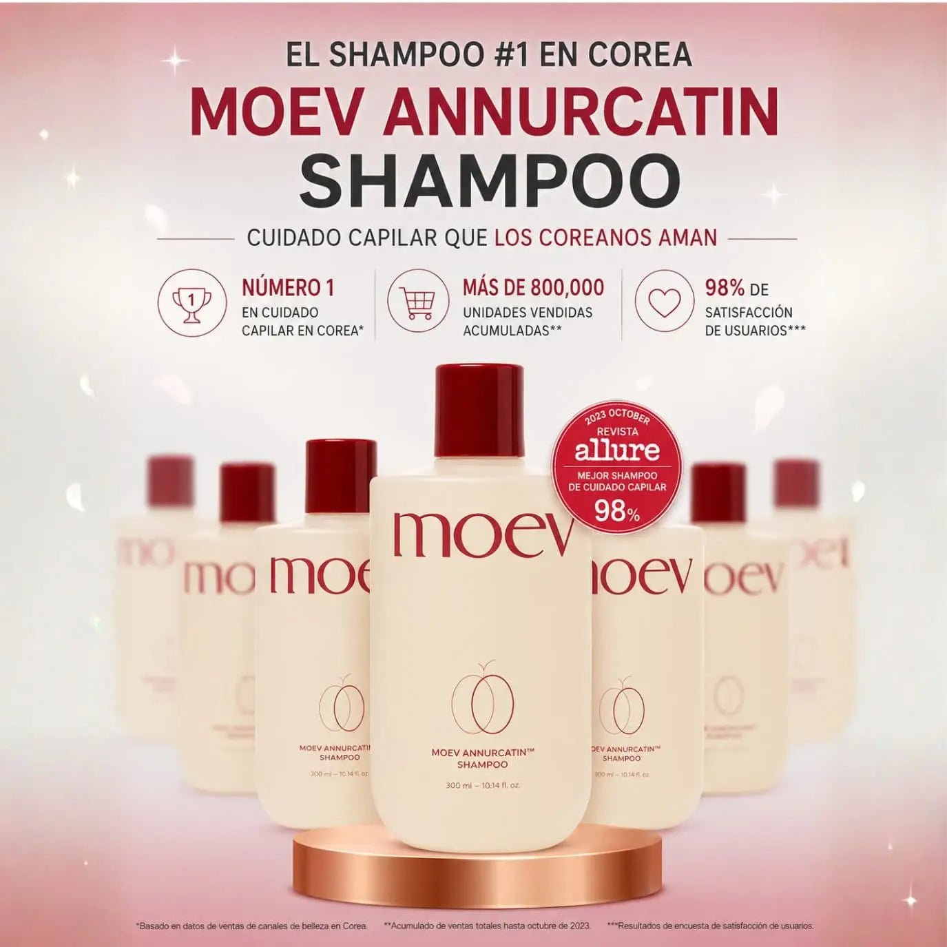 MOEV Annurcatin Shampoo 525ml de moev | Cuidado del Cabello disponible en kosmic