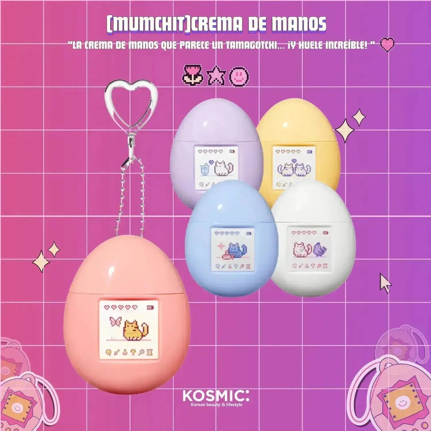 [MUMCHIT] Crema de Manos Milk Tea 50 ml con Llavero de MUMCHIT | Skincare disponible en kosmic