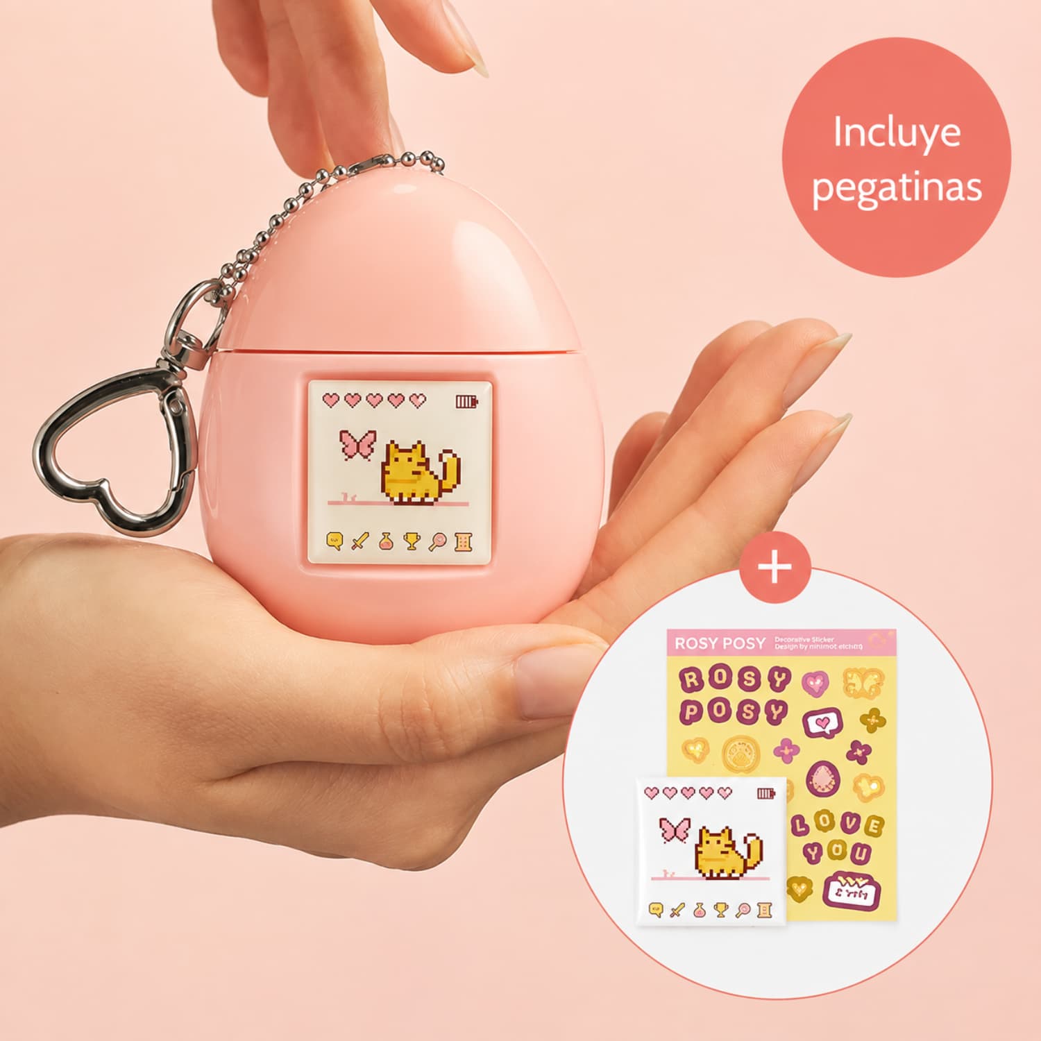 [MUMCHIT] Crema de Manos Rosy Posy 50 ml con Llavero de MUMCHIT | Skincare disponible en kosmic