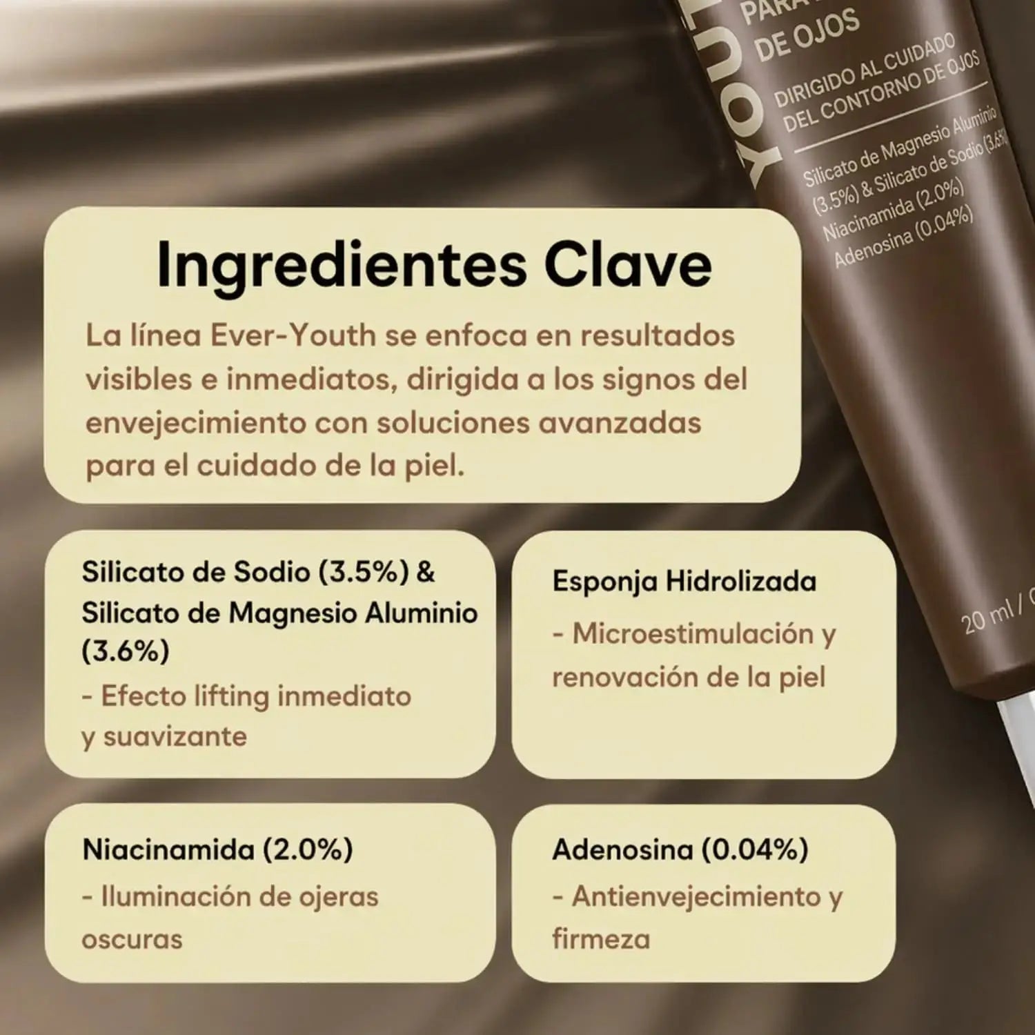 [NINE LESS] EVER - YOUTH Dual Effect Eye Cream – 20ml de NINELESS | Skincare disponible en kosmic