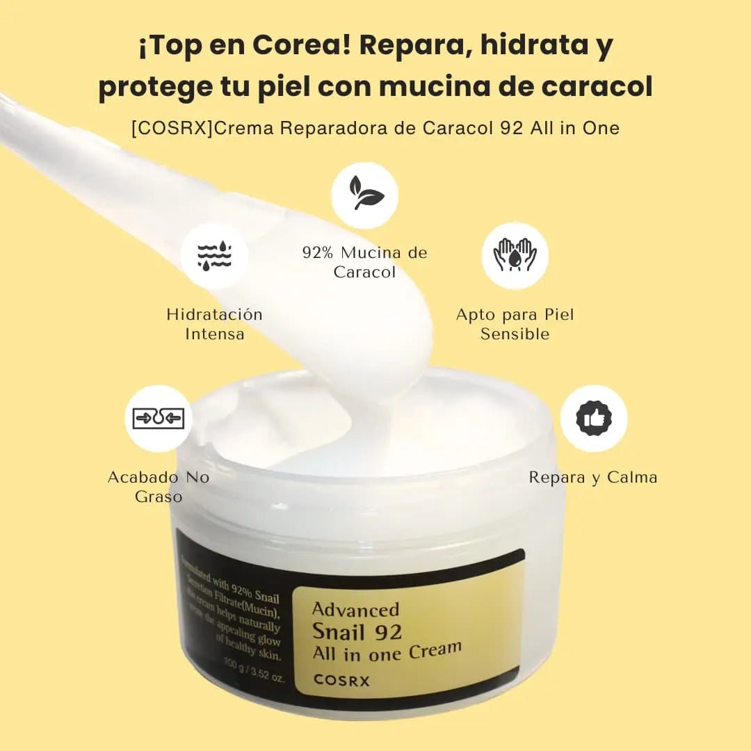 Set de Rutina de Exfoliación & Hidratación – Dr.G Peeling Gel + COSRX Snail Cream de COSRX | Skincare disponible en kosmic