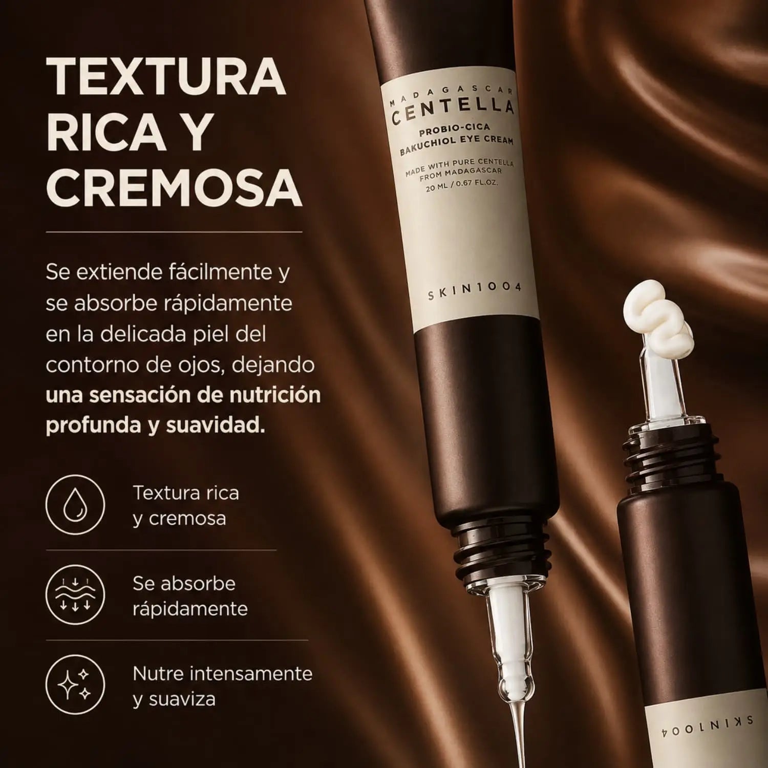 [SKIN1004] Madagascar Centella Probio-Cica Bakuchiol Eye Cream 20ml de SKIN1004 | Skincare disponible en kosmic