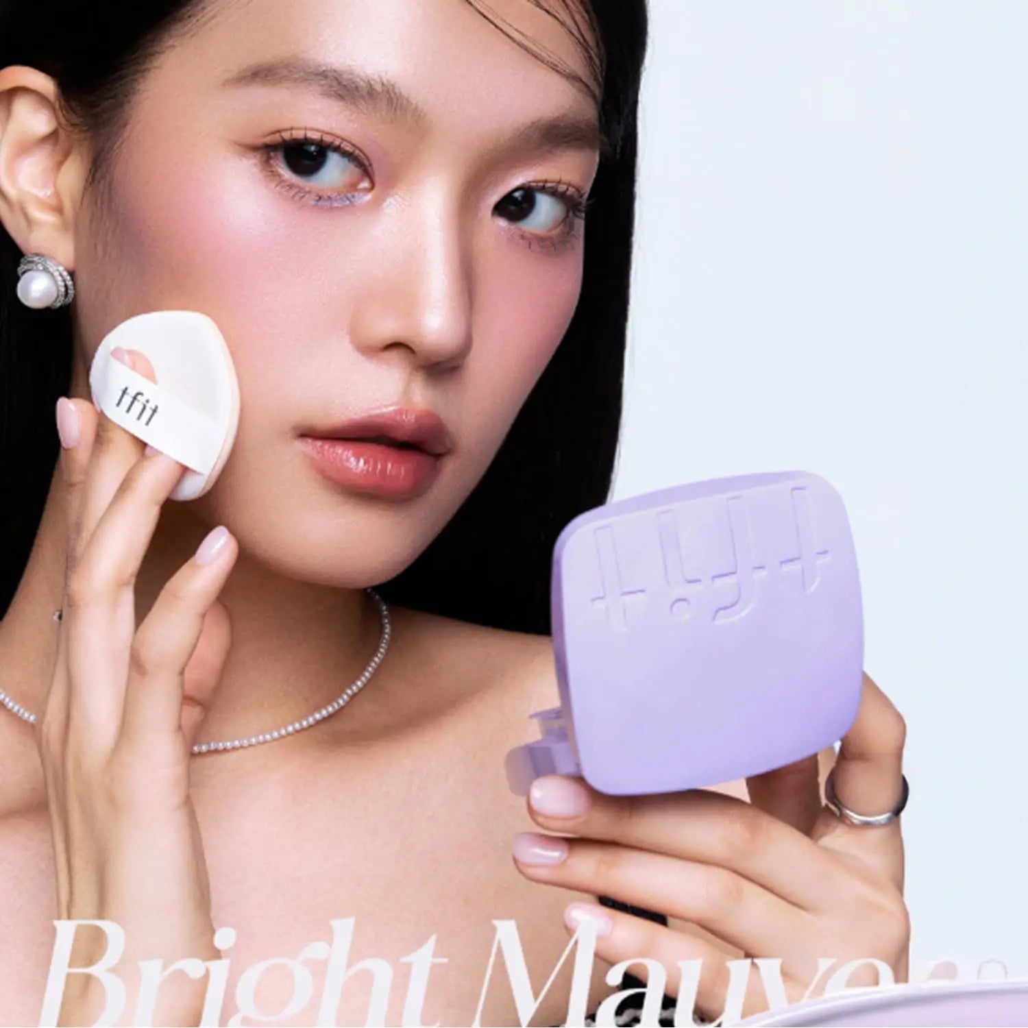 [TFIT] Base Fit Tone Up Sun Cushion 03 Bright Mauve de TFIT | Skincare disponible en kosmic