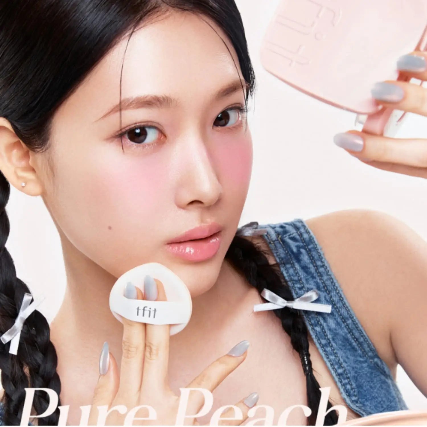 [TFIT] Base Fit Tone Up Sun Cushion 03 Pure Peach de TFIT | Skincare disponible en kosmic