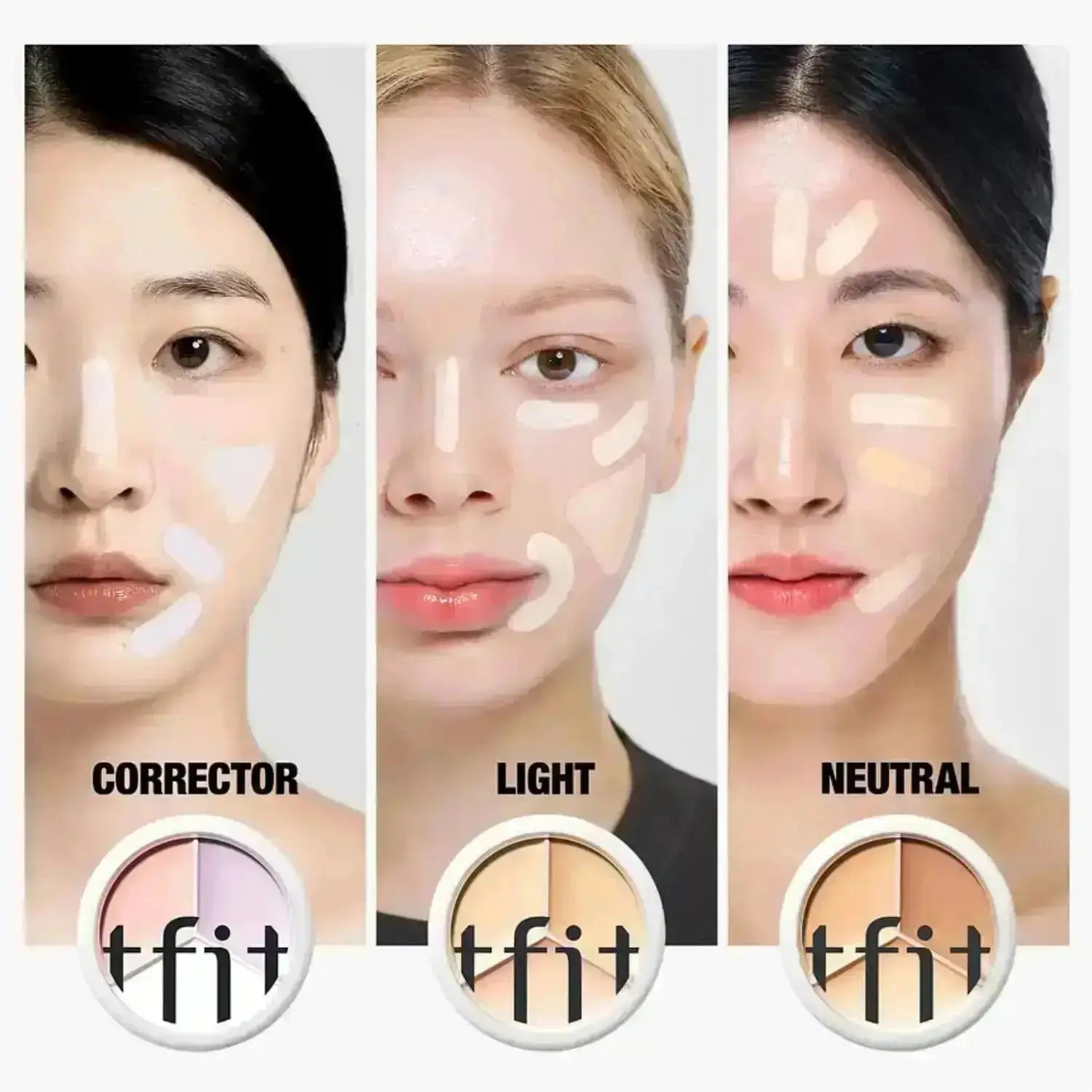 [TFIT] Cover Up Pro Concealer B01 Corrector de TFIT | Skincare disponible en kosmic